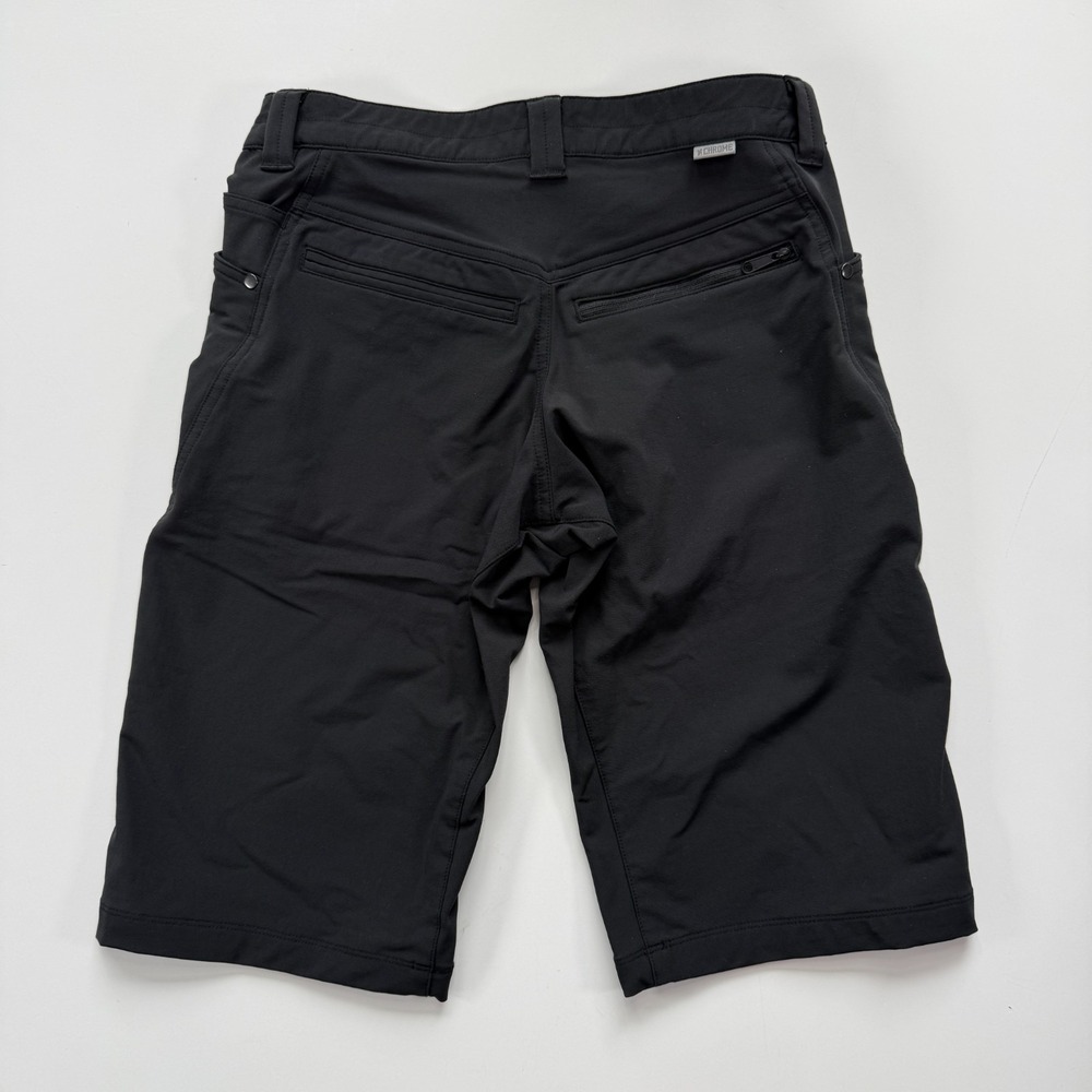 CHROME INDUSTRIES Union Short 14" Mens 28 Cycling‎ Bike Black Commuter Durable - Picture 6 of 11